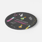 Assiettes En Carton Fille de laboratoire d'expérience de plaques à (Angle)