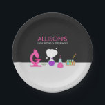 Assiettes En Carton Fille de science<br><div class="desc">Connais-tu une fille qui aime la science ? Une soirée à thème scientifique est parfaite pour le petit scientifique de votre vie ! Faites-en une fête d'anniversaire fantastique pour enfants avec la plaque papier Girly Science Party conçue par Enchantfancy Design Company. Ces plaques en papier sont équipées d'un laboratoire de...</div>