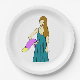 Assiettes En Carton fille foy