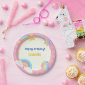 Assiettes En Carton Fille Pop It Fidget Anniversaire (Fête)
