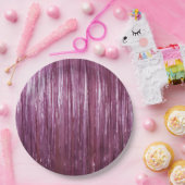 Assiettes En Carton Fille Violet Glam Tinsel raypes (Fête)