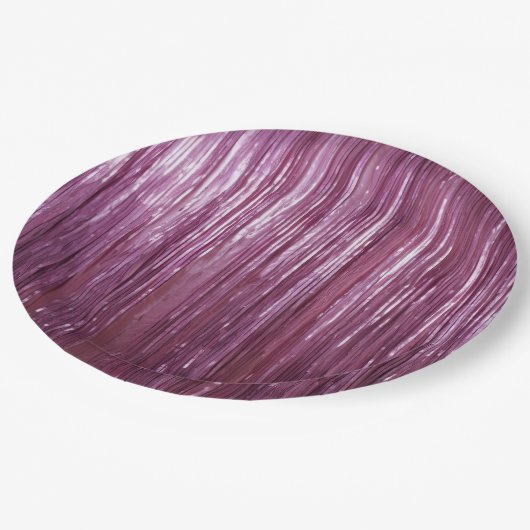 Assiettes En Carton Fille Violet Glam Tinsel raypes (Angle)