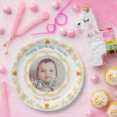 Assiettes En Carton Filles Garçons Automne Automne Happy Anniversaire (Fête)