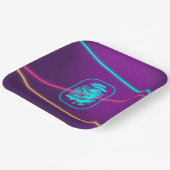 Assiettes En Carton Filles Spy Party Plaques laser (Angulaire)