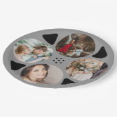 Assiettes En Carton Film Film Reel Round Photo Mariage (Angle)