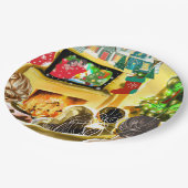 Assiettes En Carton Films de Noël (Angle)