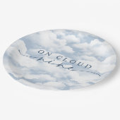 Assiettes En Carton Fin de semaine de bachelorette bleu clair "On Clou (Angle)