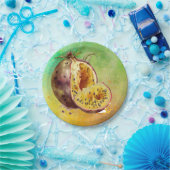 Assiettes En Carton fiole aquarelle (Fête)