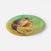 Assiettes En Carton fiole aquarelle (Angle)