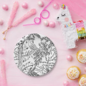 Assiettes En Carton Firebird, oiseau (Fête)