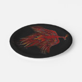 Assiettes En Carton Firebird/plaques à papier de Phoenix (Angle)