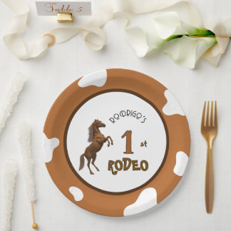 Assiettes En Carton First Rodeo