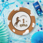 Assiettes En Carton First Rodeo (Fête)