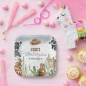 Assiettes En Carton First Rodeo 1st Birthday Rustic Wild West (Fête)