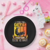 Assiettes En Carton Fisher I Poisson pour poisson de poisson (Fête)