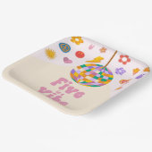 Assiettes En Carton Five Is A Vibe Retro Disco Ball 5e fête d'annivers (Angulaire)