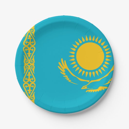 Assiettes En Carton Flag (Devant)