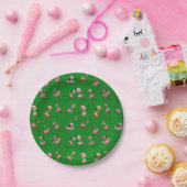 Assiettes En Carton Flamants roses (Fête)