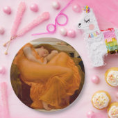 Assiettes En Carton Flaming June (par Frederic Leighton) (Fête)