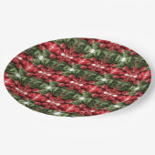 Assiettes En Carton Flaring Red Radish Bunch (Angle)