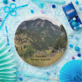 Assiettes En Carton Flatirons, Boulder, Colorado - (Fête)