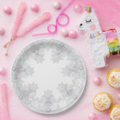 Assiettes En Carton Flèche blanche (Fête)