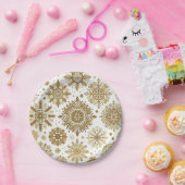 Assiettes En Carton Flèche dorée (Fête)