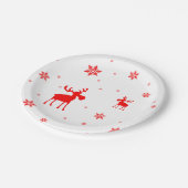 Assiettes En Carton Flèche-neige simple et moderne (Angle)