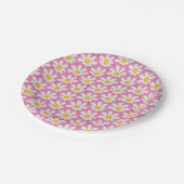 Assiettes En Carton Fleur (Angle)
