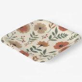 Assiettes En Carton fleur (Angulaire)