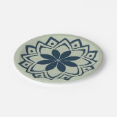 Assiettes En Carton fleur (Angle)