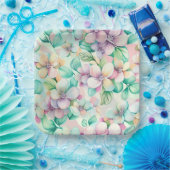 Assiettes en carton Fleur (Fête)