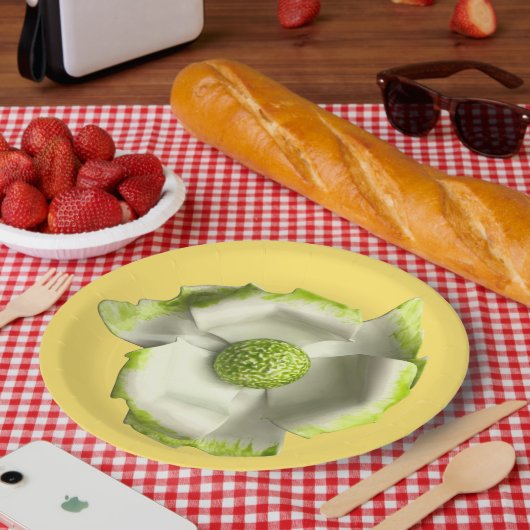 Assiettes En Carton Fleur amusante de marguerite printemps été mariage (Pique-nique)