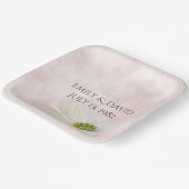 Assiettes En Carton Fleur Cosmos Anniversaire (Angulaire)