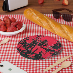 ASSIETTES EN CARTON FLEUR SAUVAGE