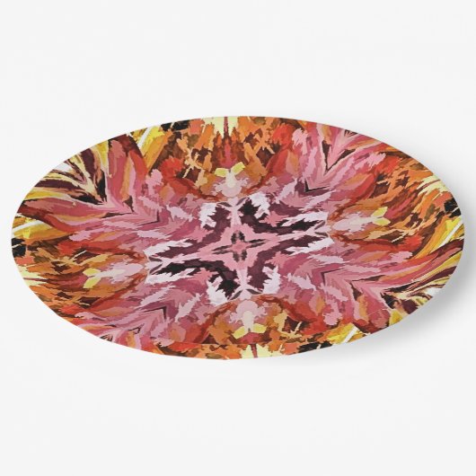 ASSIETTES EN CARTON FLEUR SAUVAGE (Angle)