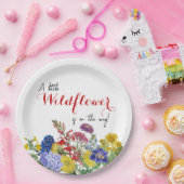 Assiettes En Carton Fleur sauvage en Fleur Whimsical Baby shower flora (Fête)