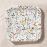 Assiettes En Carton Fleur sauvage en terre cuite Mariage Boho dans le<br><div class="desc">Célébrez votre mariage de boho avec notre Mariage de boho Fleur sauvage dans les plaques de papier de jardin en fleurs. Ornées d'un design fleur sauvage charmant, ces assiettes apportent une touche de beauté naturelle à votre réception. Le thème "In Bloom" insuffle un sens romantique et une élégance libre dans...</div>