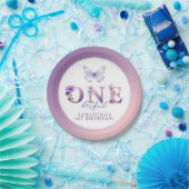 Assiettes En Carton Fleur sauvage impeccable 1er Anniversaire Plaque p (Fête)