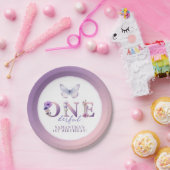 Assiettes En Carton Fleur sauvage impeccable 1er Anniversaire Plaque p (Fête)