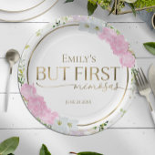 Assiettes En Carton Fleur sauvage Mais Premier Mimosas Fête des mariée