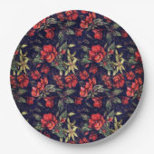 Assiettes En Carton Fleurs anciennes d'Alexandra Cook aka Linandara (Devant)