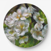 Assiettes En Carton Fleurs d'Apple (Devant)