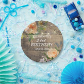 Assiettes En Carton Fleurs de fête d'anniversaire Lumières à cordes de (Fête)