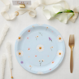 Assiettes En Carton Fleurs de lilas