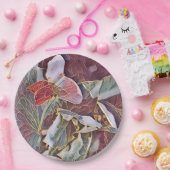 ASSIETTES EN CARTON FLEURS DE POIS DOUCES (Fête)