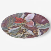 ASSIETTES EN CARTON FLEURS DE POIS DOUCES (Angle)