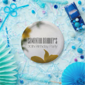 Assiettes En Carton Fleurs de printemps 30e Plaques papier fête d'anni (Fête)