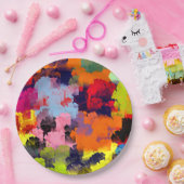 ASSIETTES EN CARTON FLEURS D'ÉTÉ (Fête)