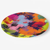 ASSIETTES EN CARTON FLEURS D'ÉTÉ (Angle)